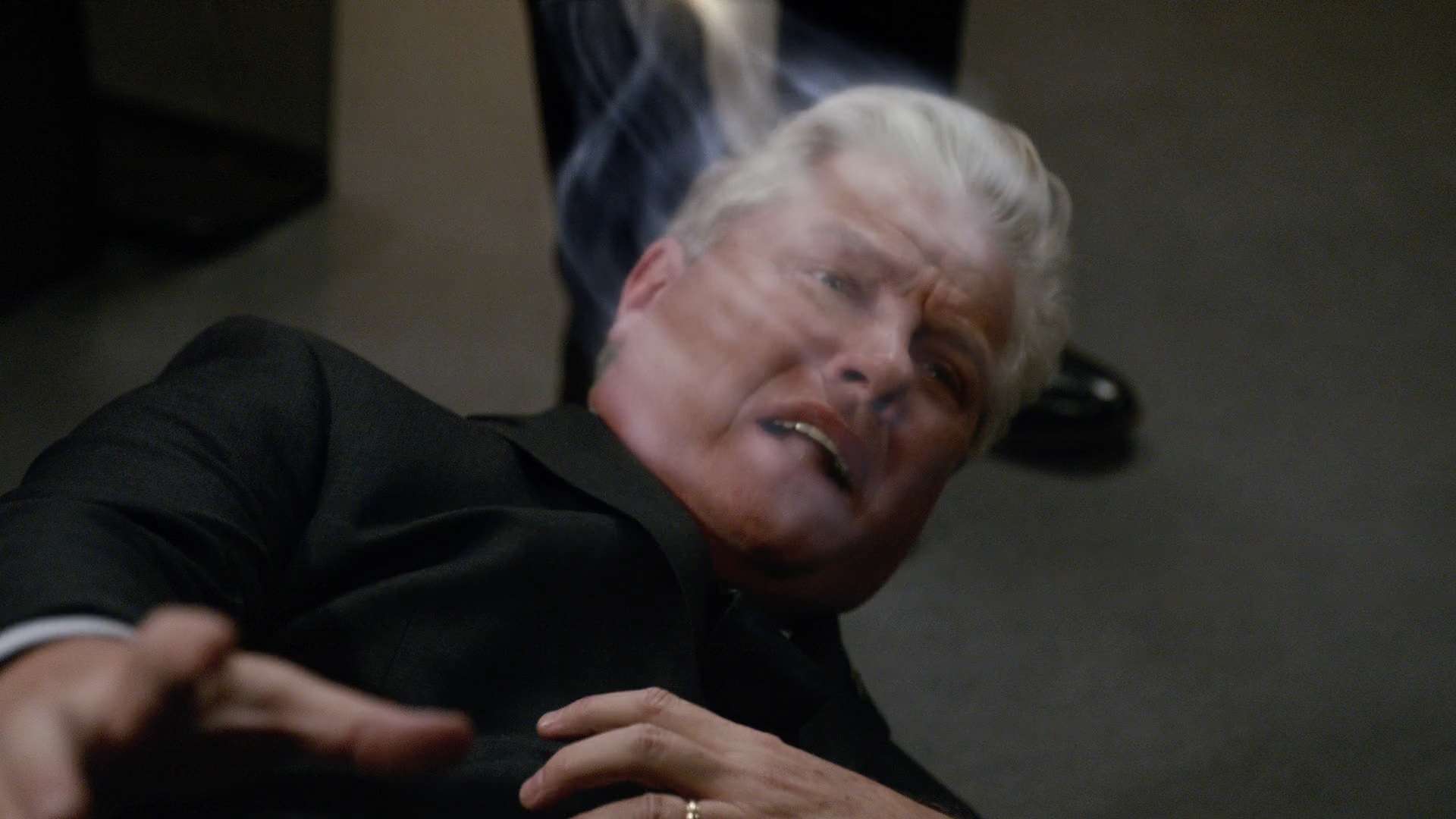 Hank en train de mourir