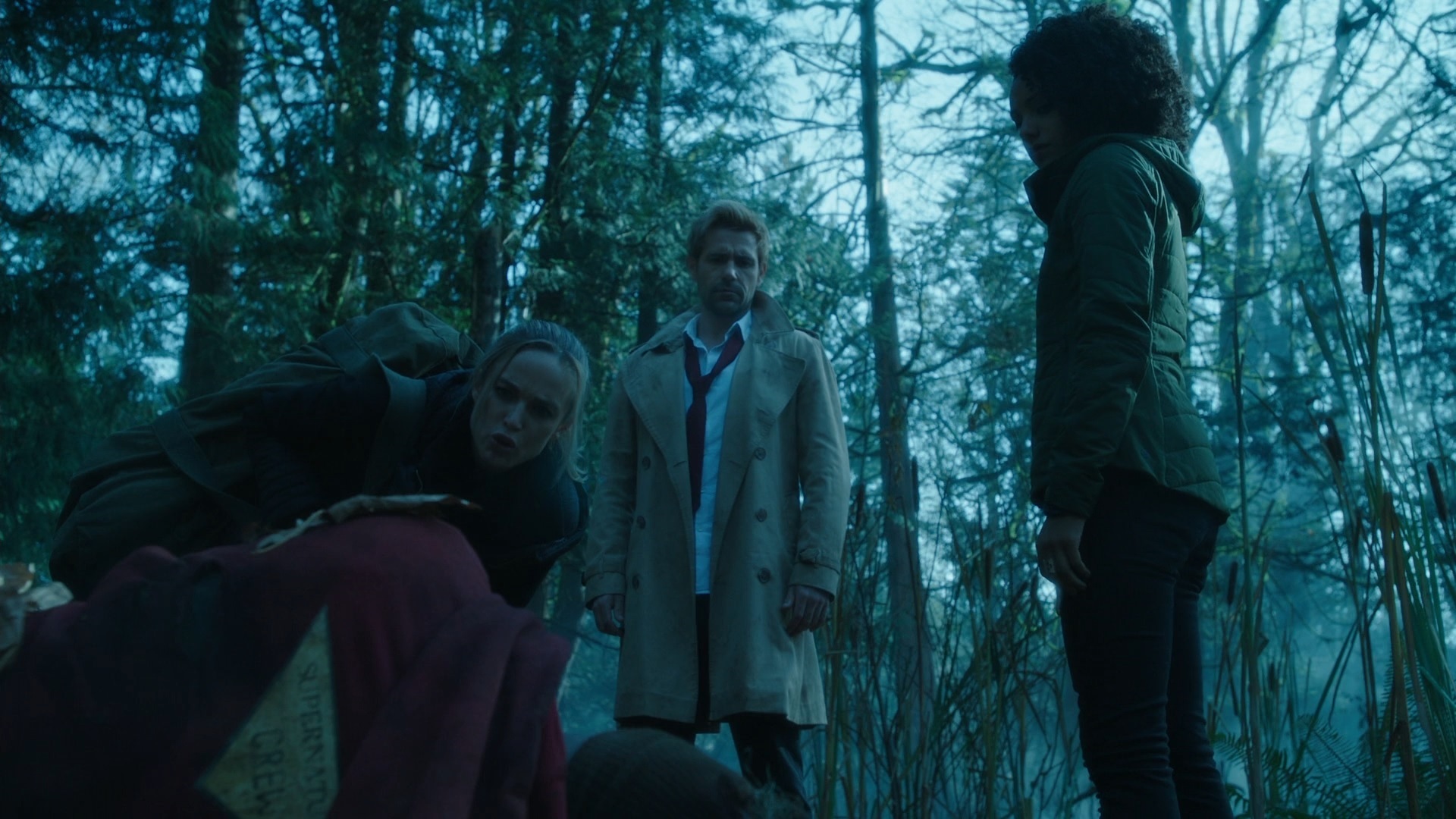 Sara, Atropos, Charlie et un cadavre