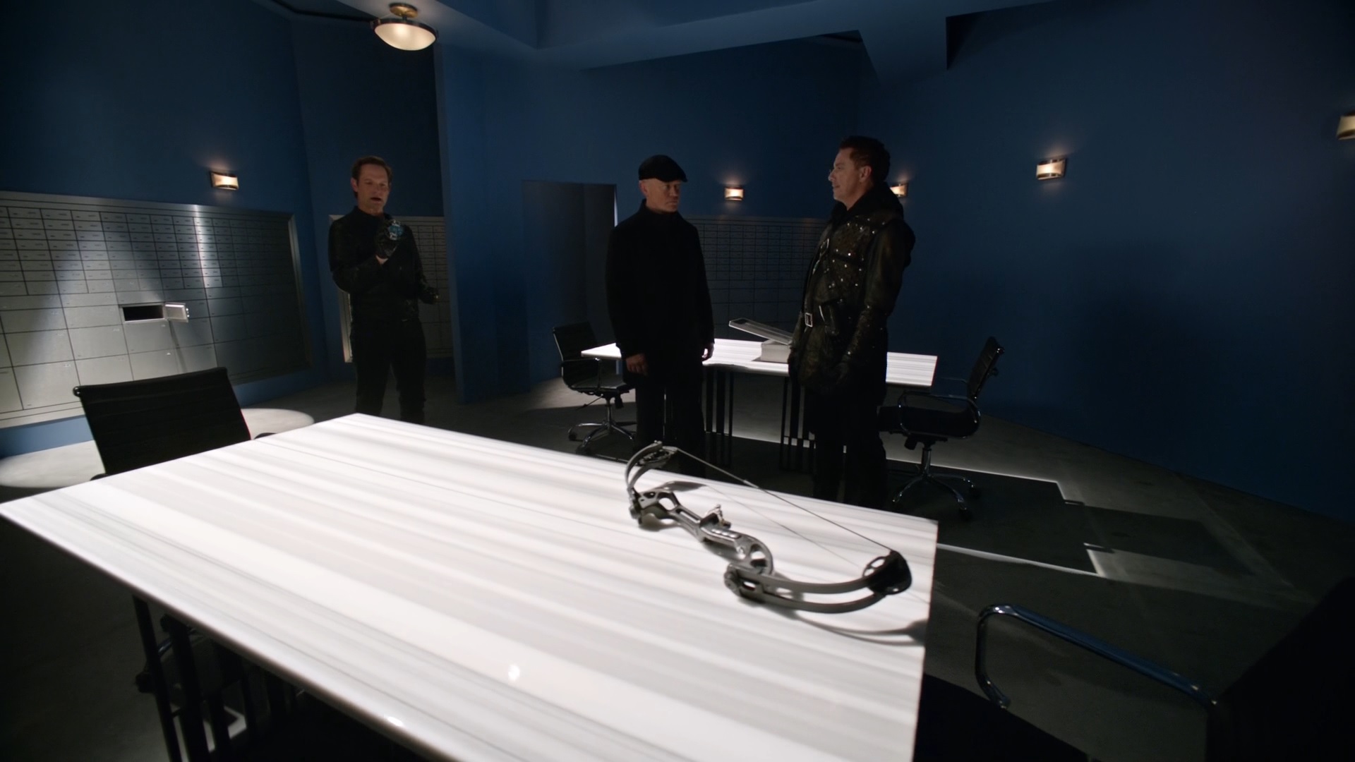 Eobard, Damien et Malcolm