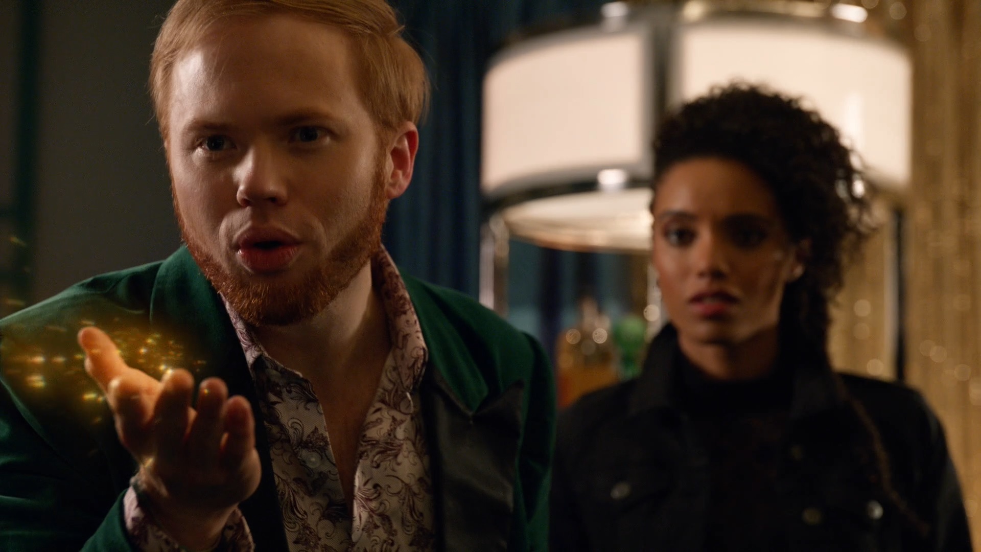 Un leprechaun et Charlie