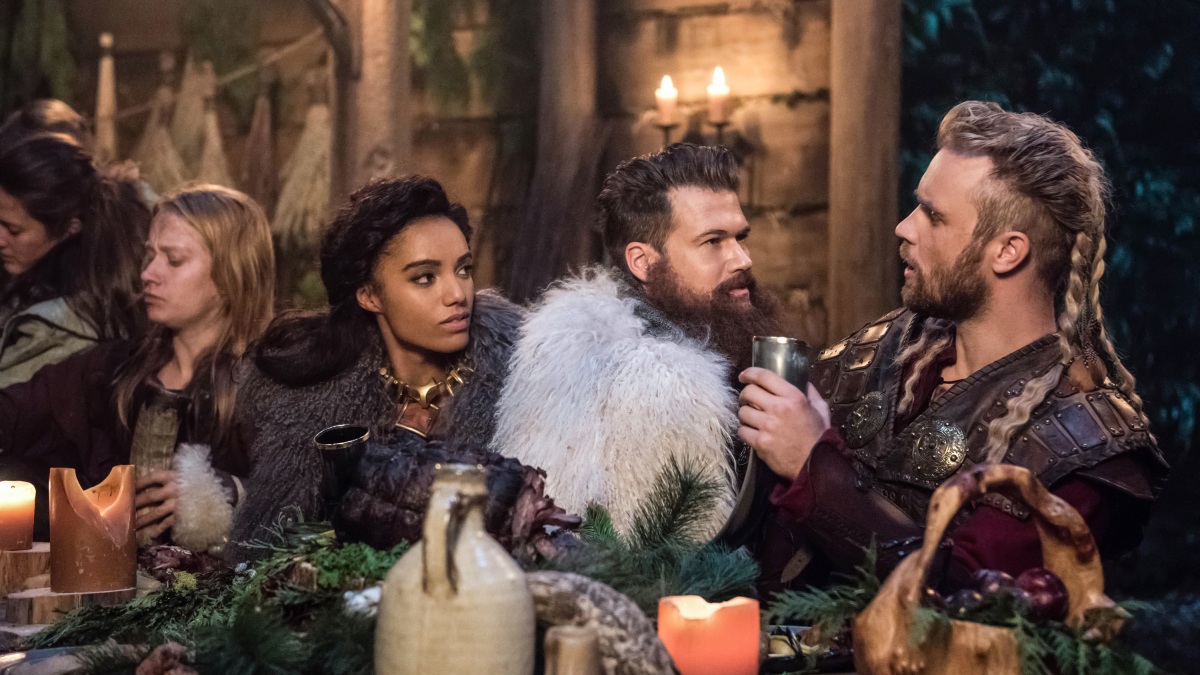 Nate, Amaya et un Viking